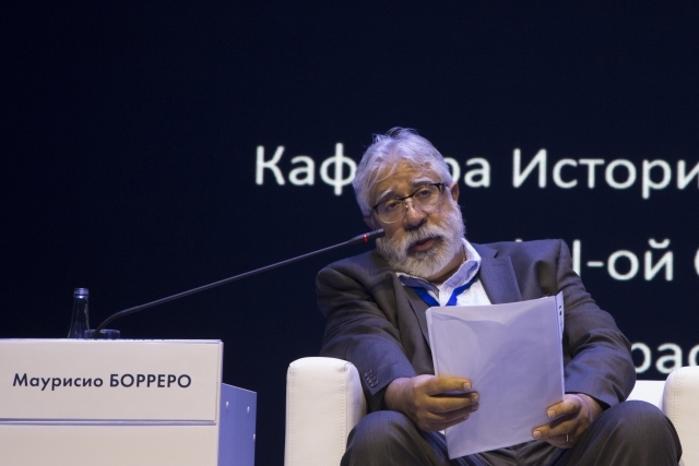 Mauricio Borrero in Siberia