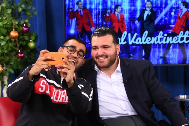 Sal Valentinetti taking a selfie