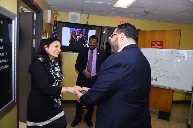 Sal Valentinetti and Katia Passerini