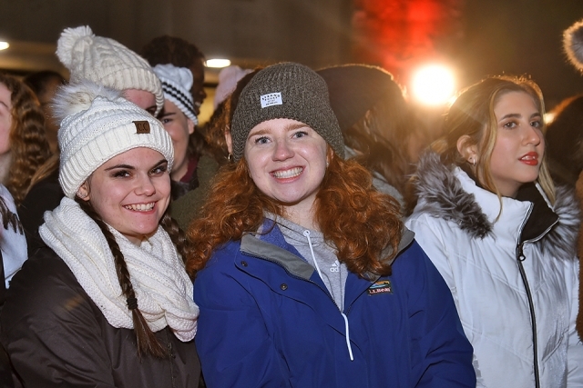 St. John's students smile for a picture