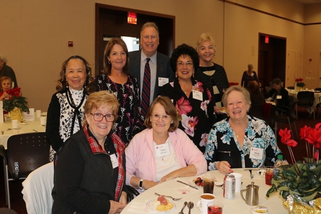 Retirees at the Annual Mass and Luncheon