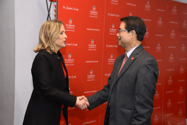 St. John’s University Hosts Inauguration of Honorable Melinda Katz ’90L, first female District Attorney of Queens County