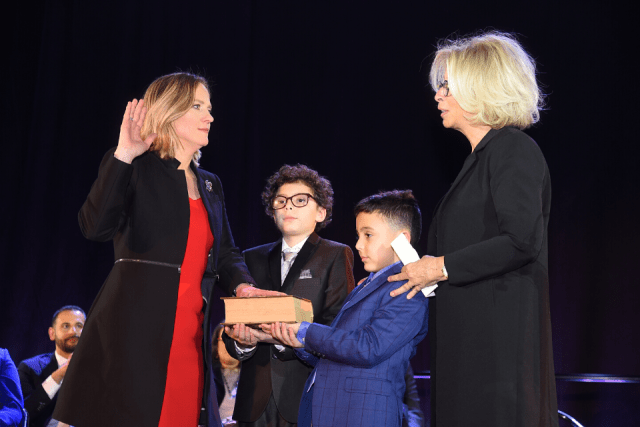 St. John’s University Hosts Inauguration of Honorable Melinda Katz ’90L, first female District Attorney of Queens County