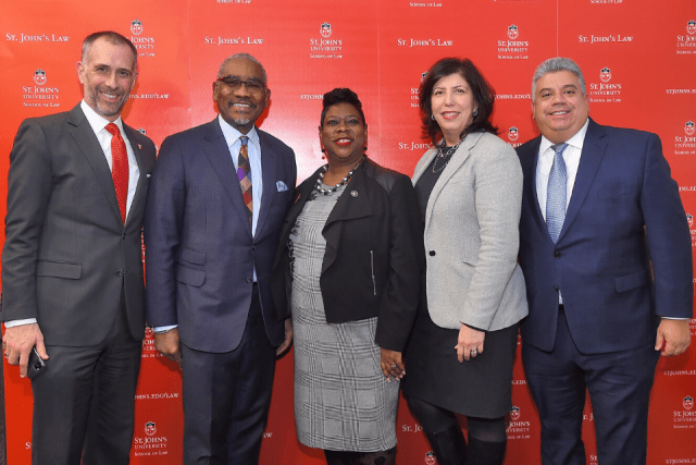 St. John’s University Hosts Inauguration of Honorable Melinda Katz ’90L, first female District Attorney of Queens County