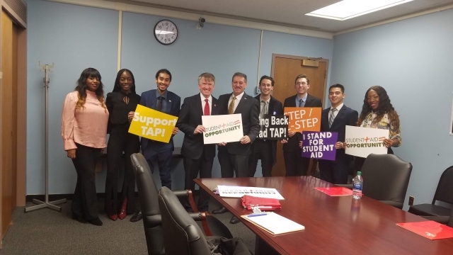 St. John’s Students Bring Advocacy Message to Albany