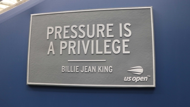 Pressure is a Privilege  Billie Jean King Sign