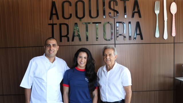 Acquista Trattoria Owners with Kristen host of In and Around Queens