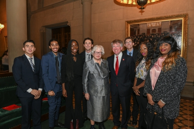 St. John’s Students Bring Advocacy Message to Albany