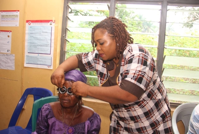 Alumna and Public Safety Partner to Bring Eyewear to Developing Nation