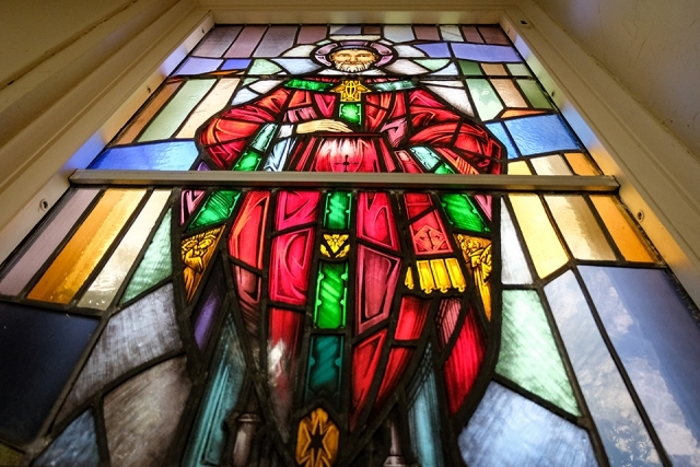 St. Vincent de Paul Chapel stained glass