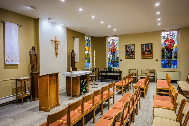 St. Vincent de Paul Chapel interior
