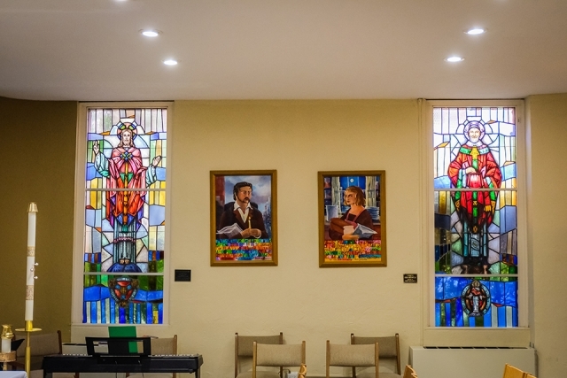 St. Vincent de Paul Chapel interior