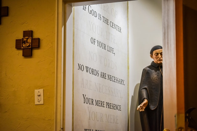 St. Vincent de Paul Chapel interior