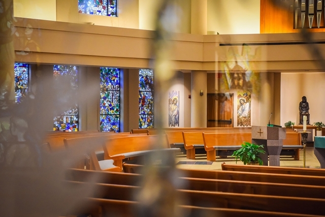 Interior of St. Thomas More Church 