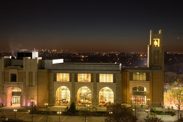 D'Angelo Center at night