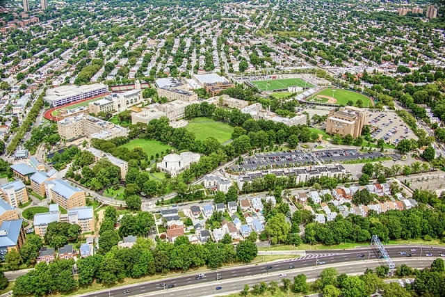 Queens Campus Overhead