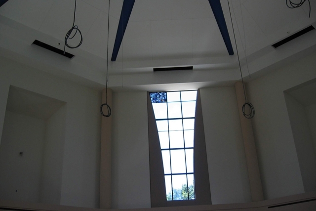 Window inside St. Thomas More Church