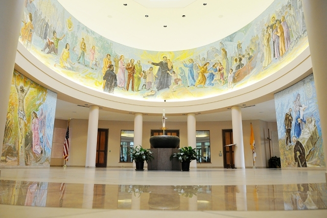 St. Thomas More Church lobby view