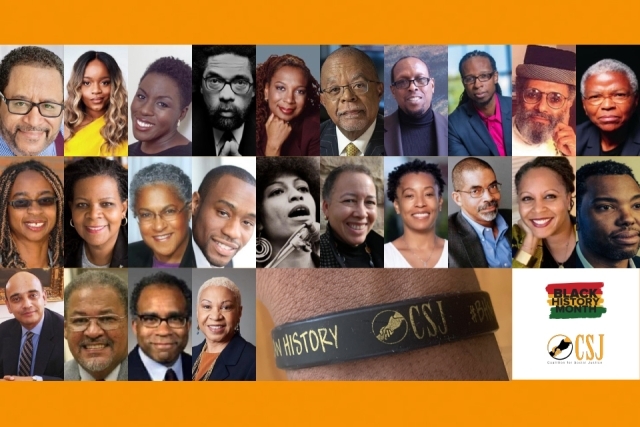 Black luminaries featured in the Law School's Coalition for Social Justice Black History Month Instagram campaign