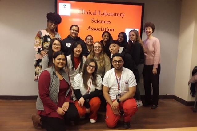 Students in the Clinical Laboratory Sciences Program