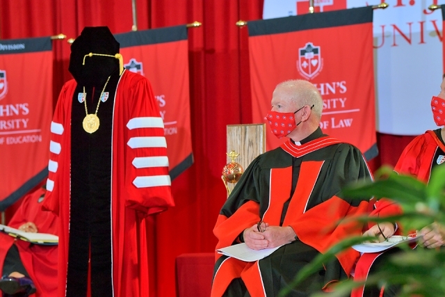 St. John’s University Celebrates Investiture of 18th President Rev. Brian J. Shanley, O.P., Ph.D.