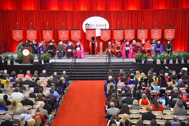 St. John’s University Celebrates Investiture of 18th President Rev. Brian J. Shanley, O.P., Ph.D.