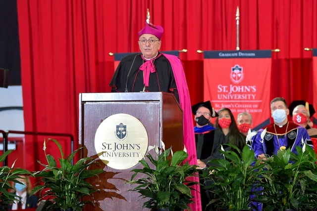 St. John’s University Celebrates Investiture of 18th President Rev. Brian J. Shanley, O.P., Ph.D.