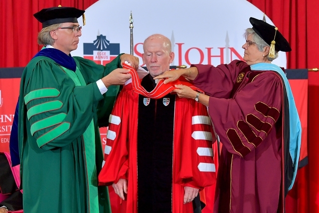 St. John’s University Celebrates Investiture of 18th President Rev. Brian J. Shanley, O.P., Ph.D.