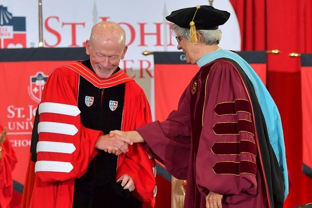 St. John’s University Celebrates Investiture of 18th President Rev. Brian J. Shanley, O.P., Ph.D.