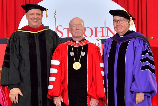 St. John’s University Celebrates Investiture of 18th President Rev. Brian J. Shanley, O.P., Ph.D.
