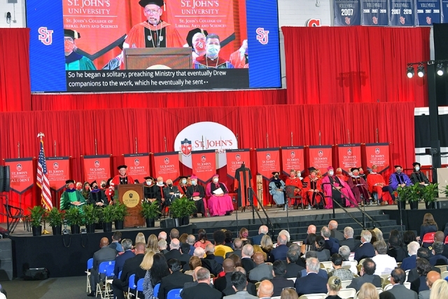 St. John’s University Celebrates Investiture of 18th President Rev. Brian J. Shanley, O.P., Ph.D.
