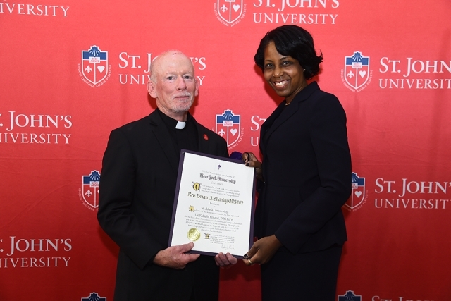 St. John’s University Celebrates Investiture of 18th President Rev. Brian J. Shanley, O.P., Ph.D.