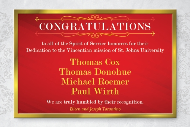 President's Dinner Sponsors