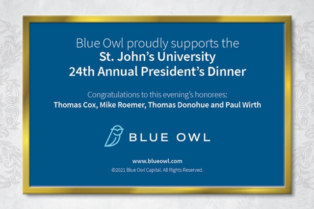 President's Dinner Sponsors