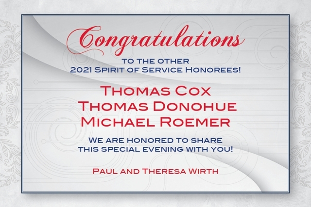 President's Dinner Sponsors