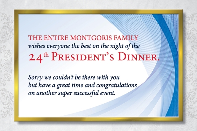 President's Dinner Sponsors