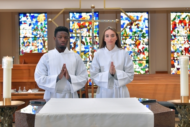 Sacristans in St. Thomas More Church