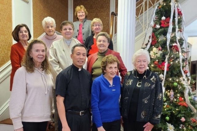 Notre Dame College Alumnae Gather for Time-Honored Christmas Tea at St. John’s