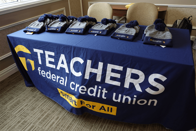 Table of Teachers Credit Union hats