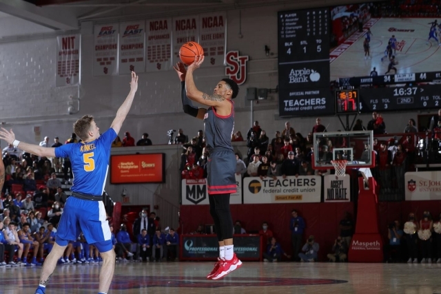 St. John’s Downs Xavier, 81-66, on Senior Night