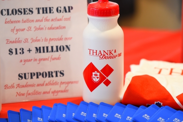 Thank A Donor Sign, Cups and Shirt