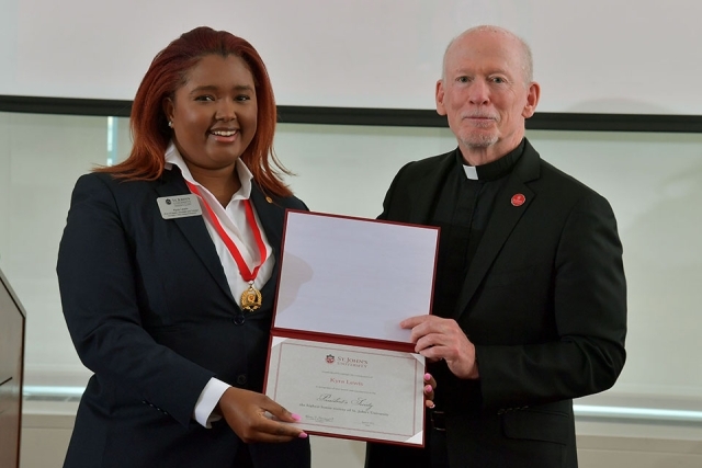 St. John’s University Welcomes Incoming President’s Society Members