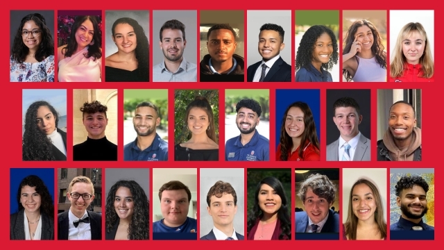 Collage of 2022-23 President's Society members