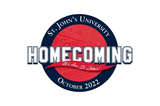 St. John's University Homecoming Logo October 2022