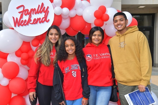 Students and Loved Ones Unite for Family Weekend