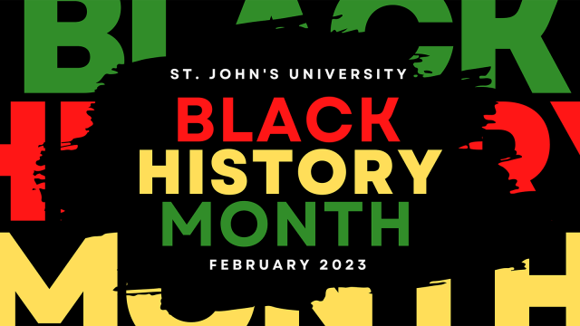 St. John's University Black History Month February 2023