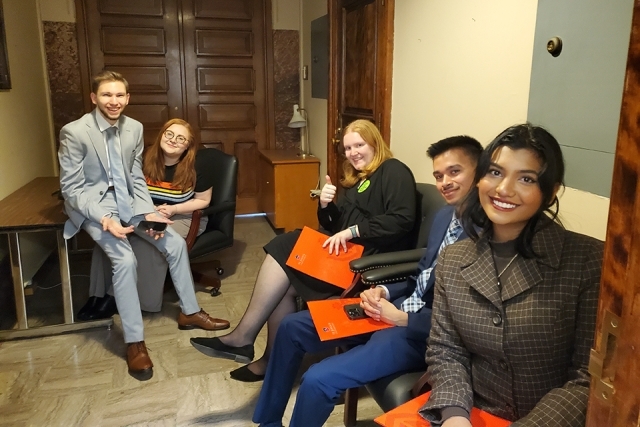 St. John’s Students Join Statewide Advocacy Efforts