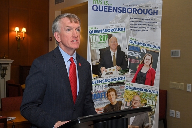 Queens Chamber of Commerce and St. John’s Talk Business