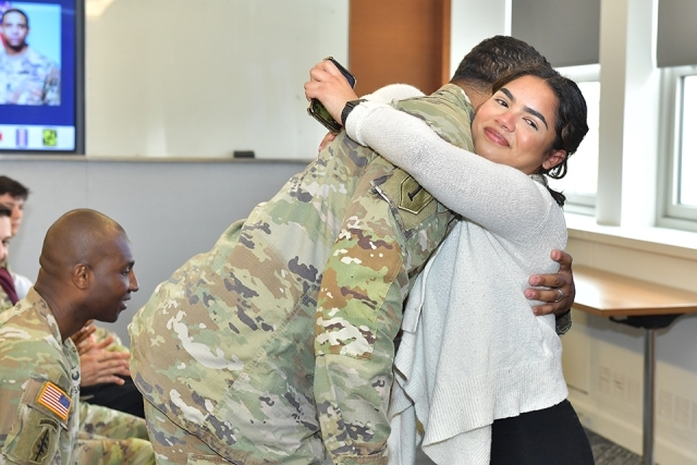 Red Storm Battalion Army ROTC Pays Tribute to Retiring Sergeant 