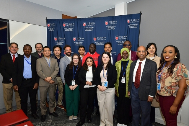 UN Journalism Fellows Urge St. John’s Students to Remain Committed to Industry Values  